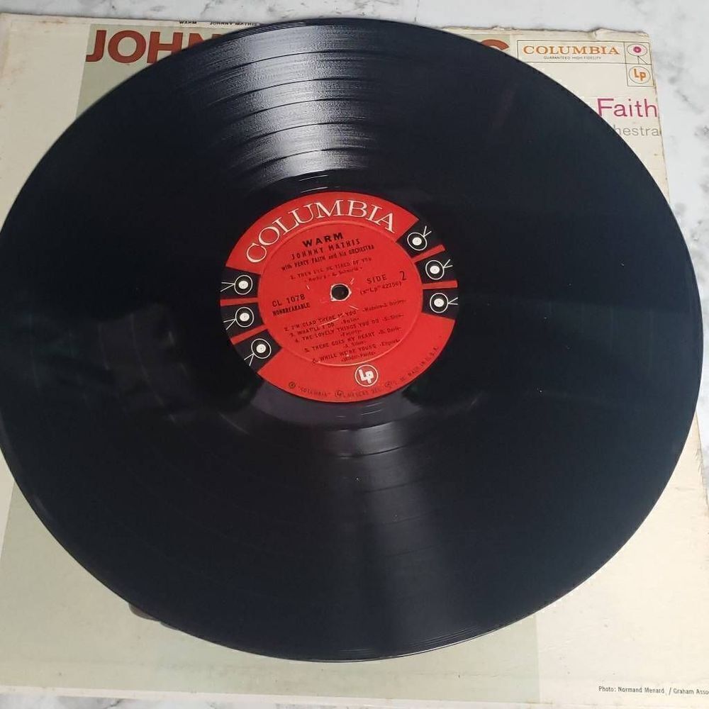 Johnny Mathis Warm Vinyl Record - Picture 7 of 15